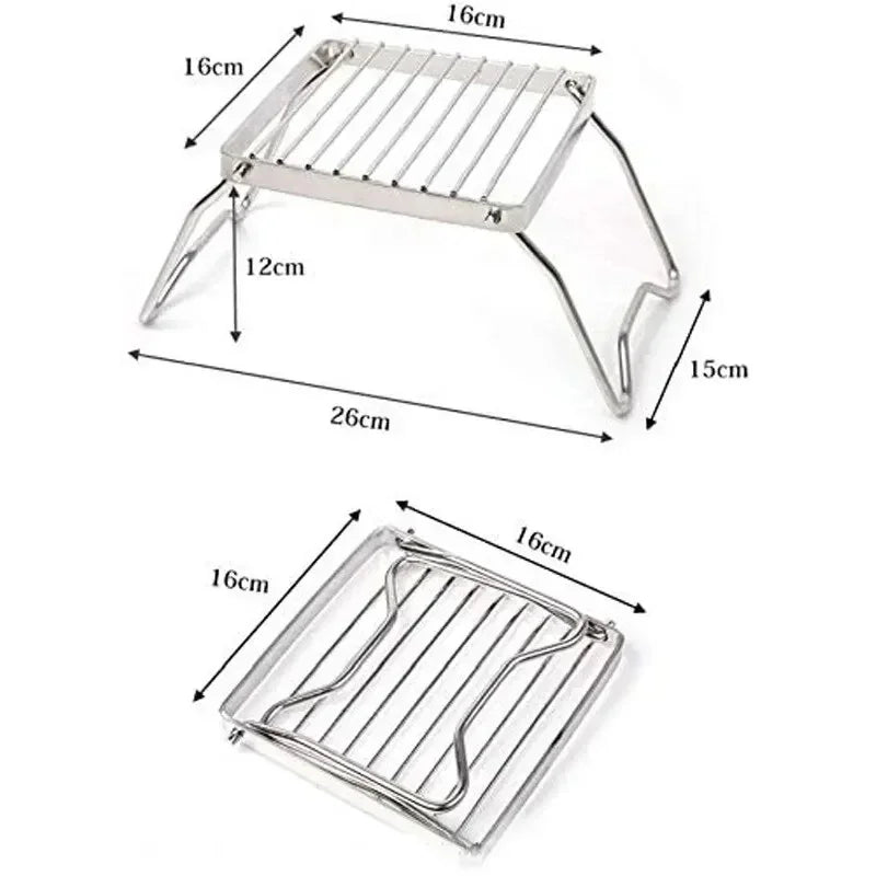 Outdoor Stainless Steel Stove Holder