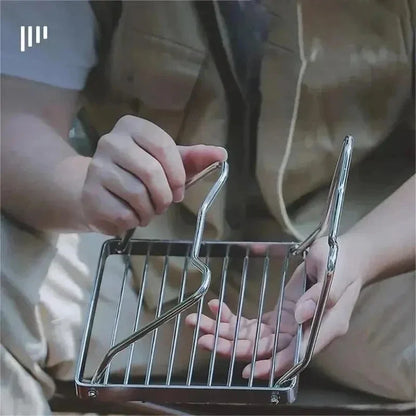 Outdoor Stainless Steel Stove Holder