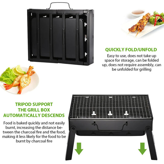 Portable BBQ Charcoal Grill