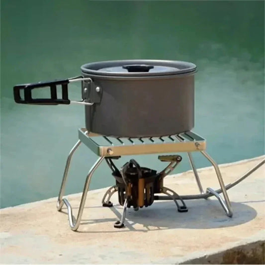 Outdoor Stainless Steel Stove Holder